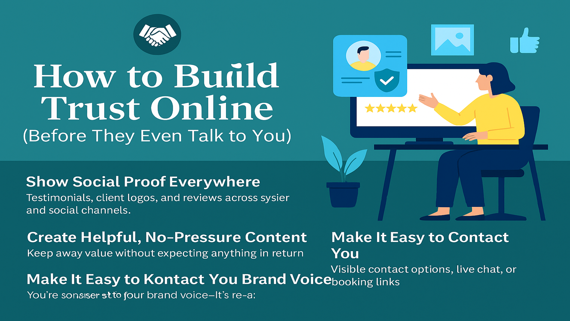 How to Build Trust Online