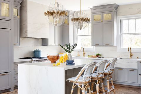 modern dining area