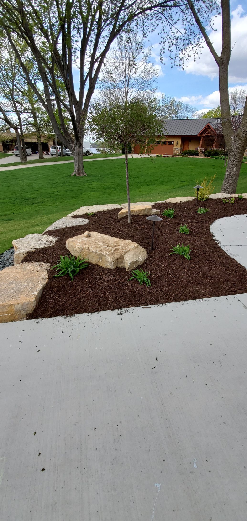 Mulch job