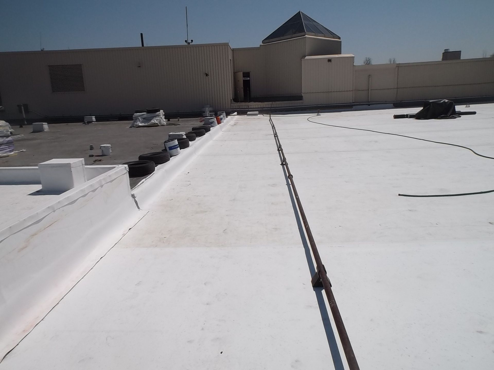 A Commercial TPO Roofing System