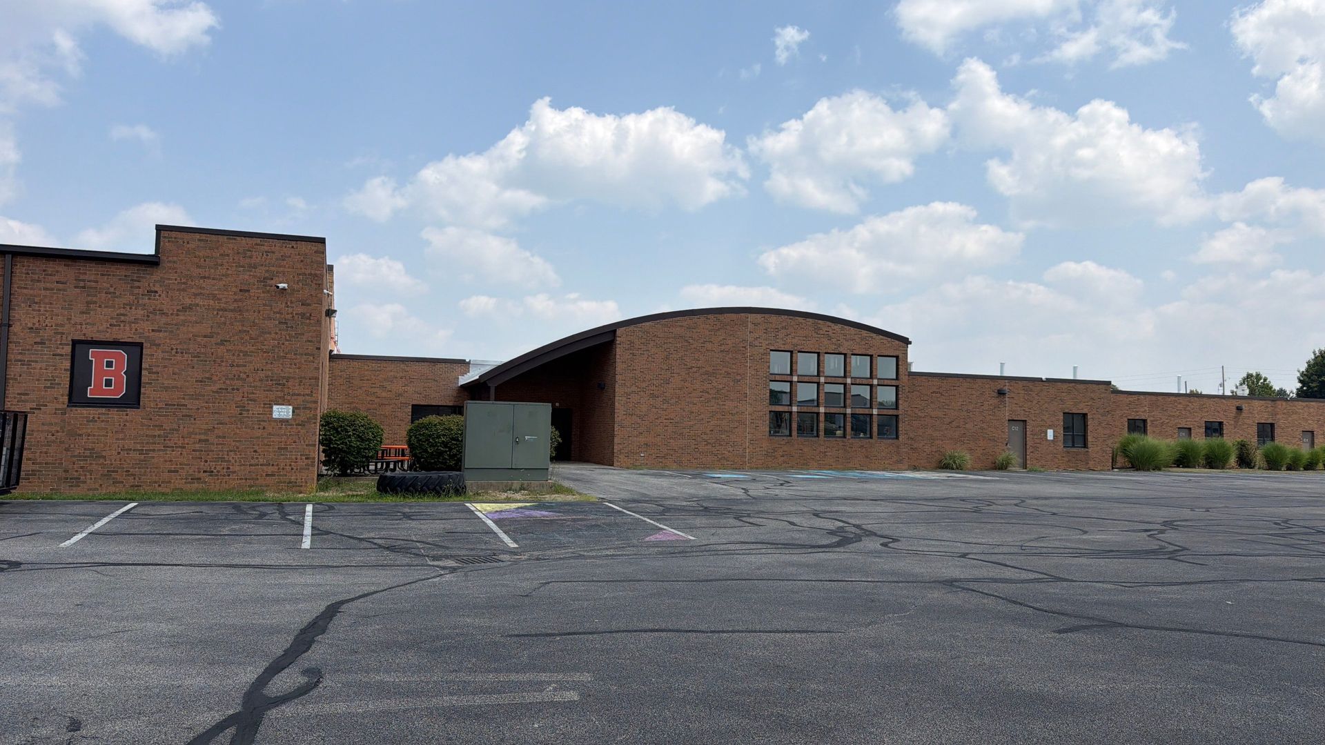 photo of Buckeye High School - where West Roofing System installed a new commercial roofing system