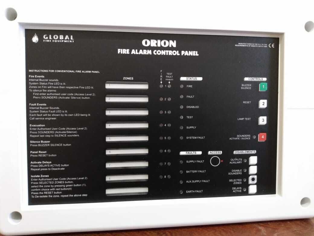 ALARMA CUATRO ZONAS ORION