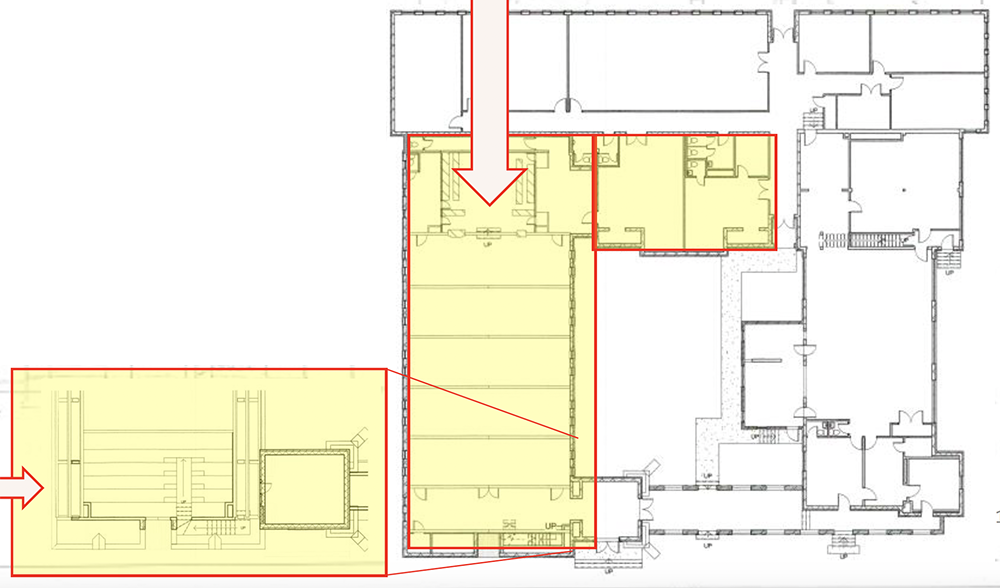 Courtyard location map