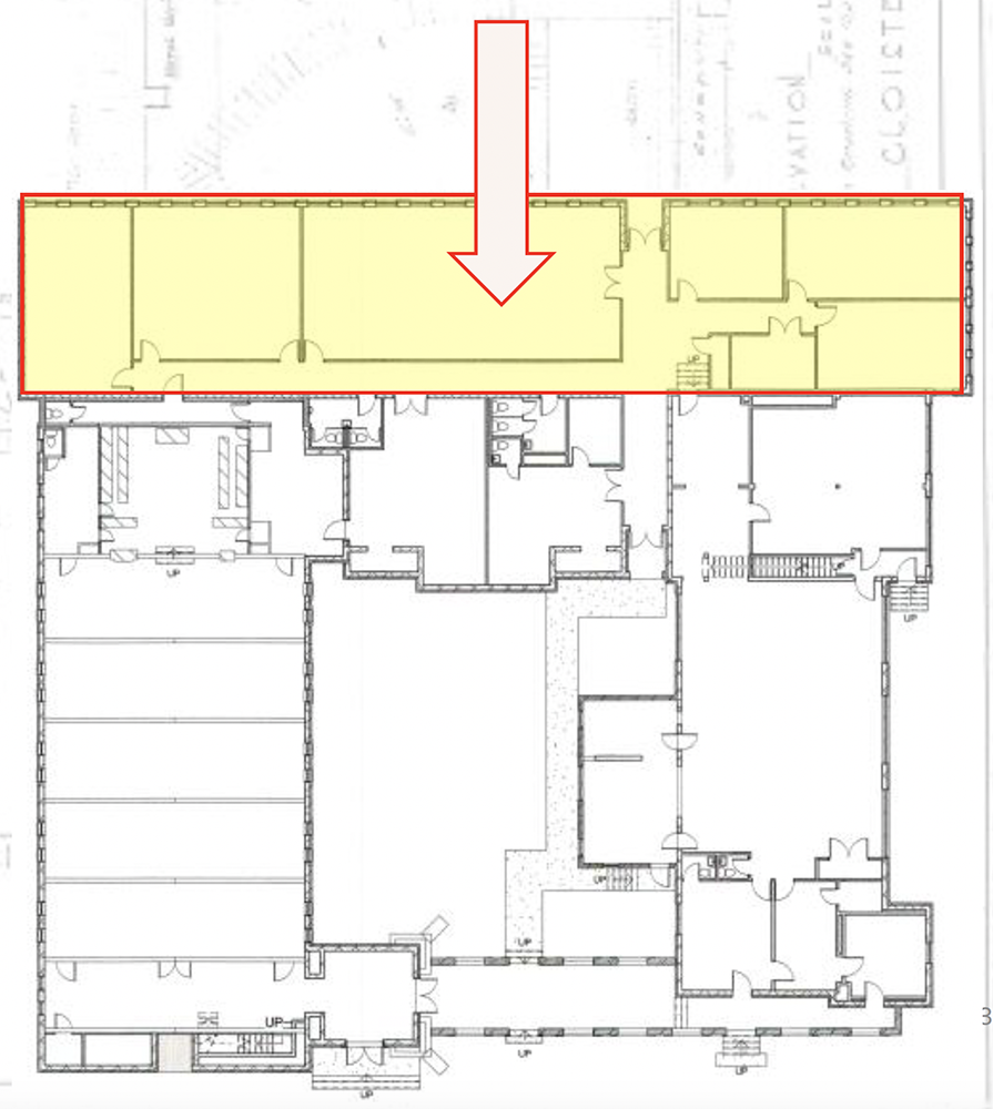Courtyard location map