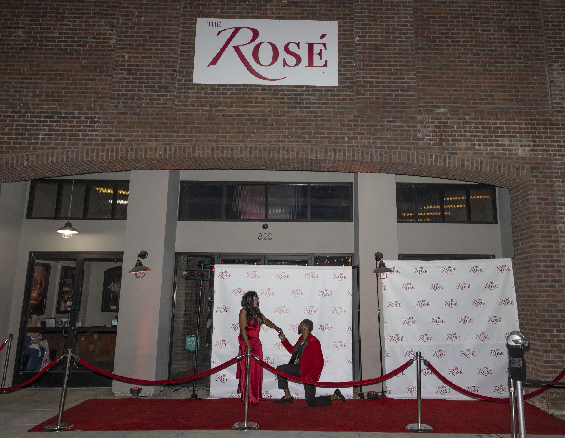 Love filled the room more and more over the night, resulting in a surprise proposal from Beau Harris