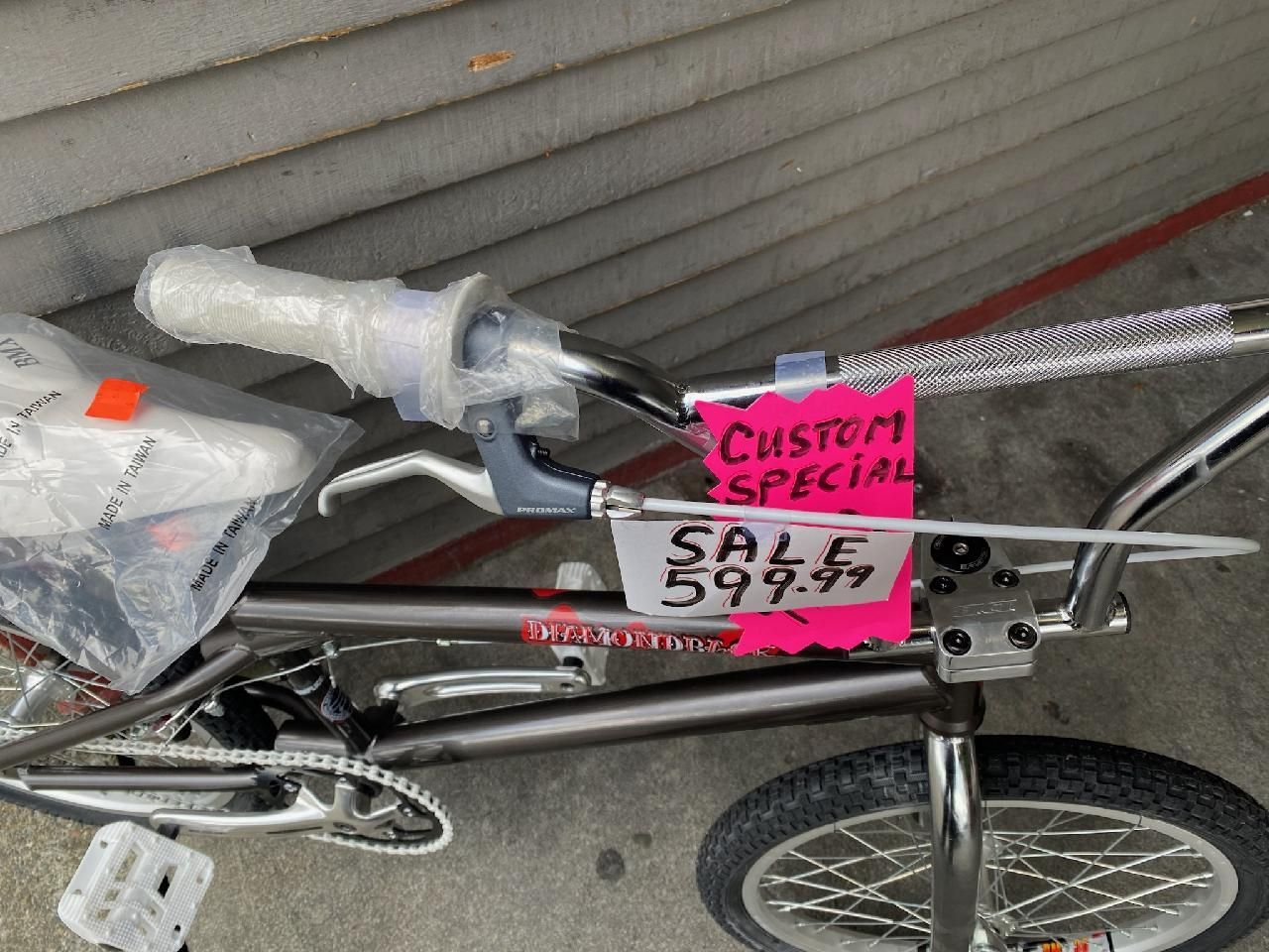 Silver Custom Bike — Lynnwood, WA — Harvy's Bike Shop