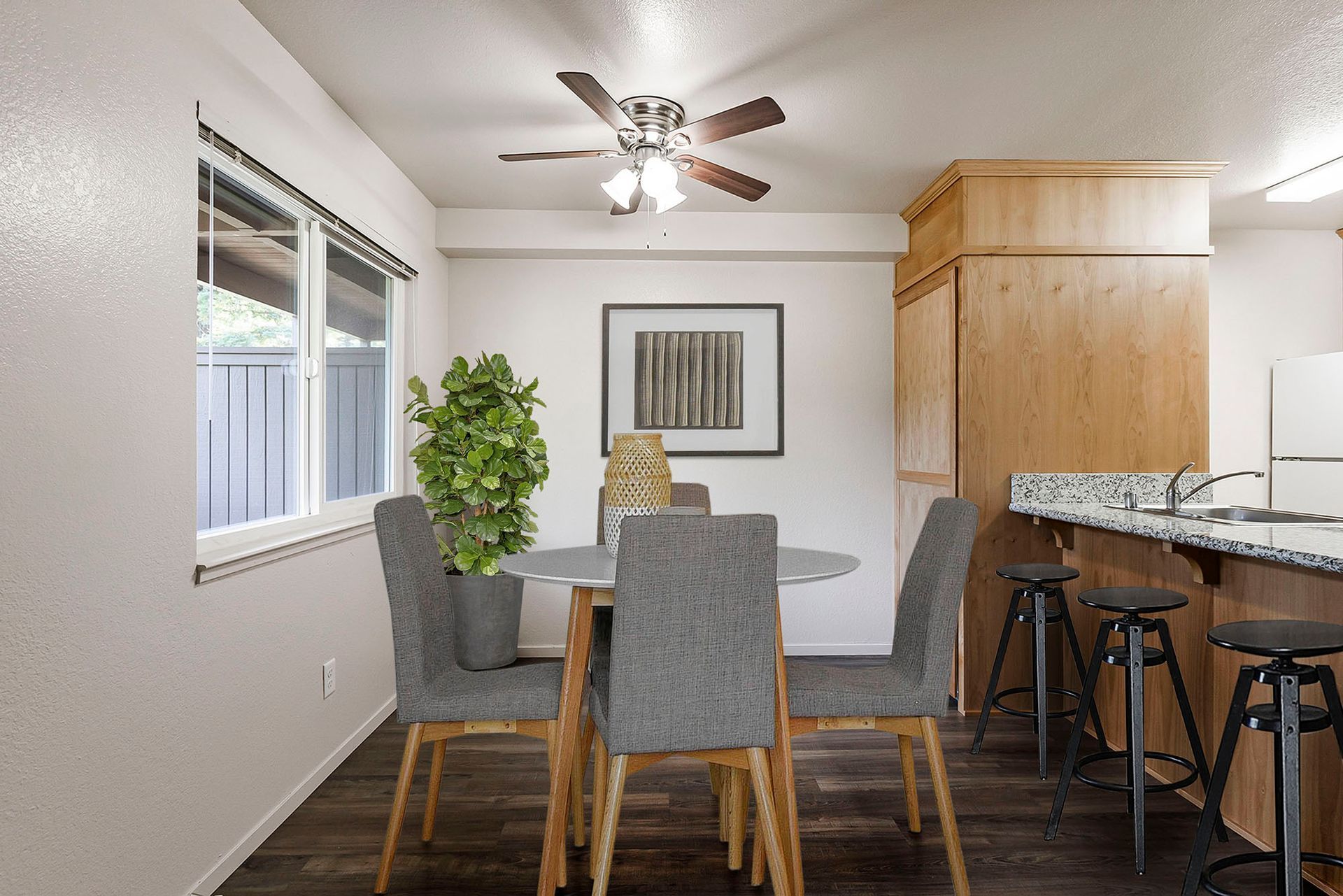 Pine Tree Apartments Dining Area