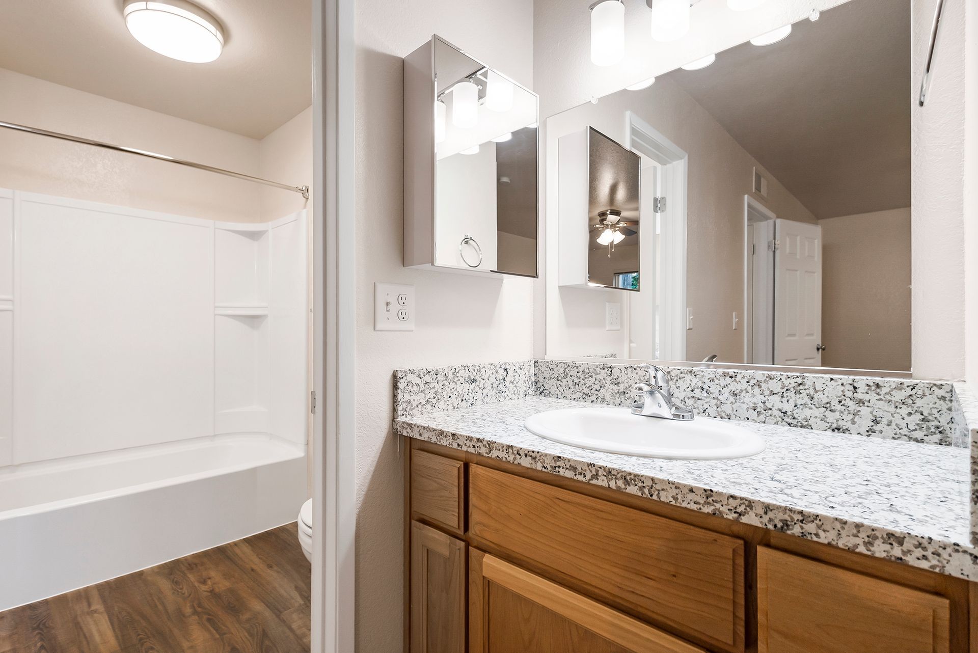 Pine Tree Apartments Bathroom