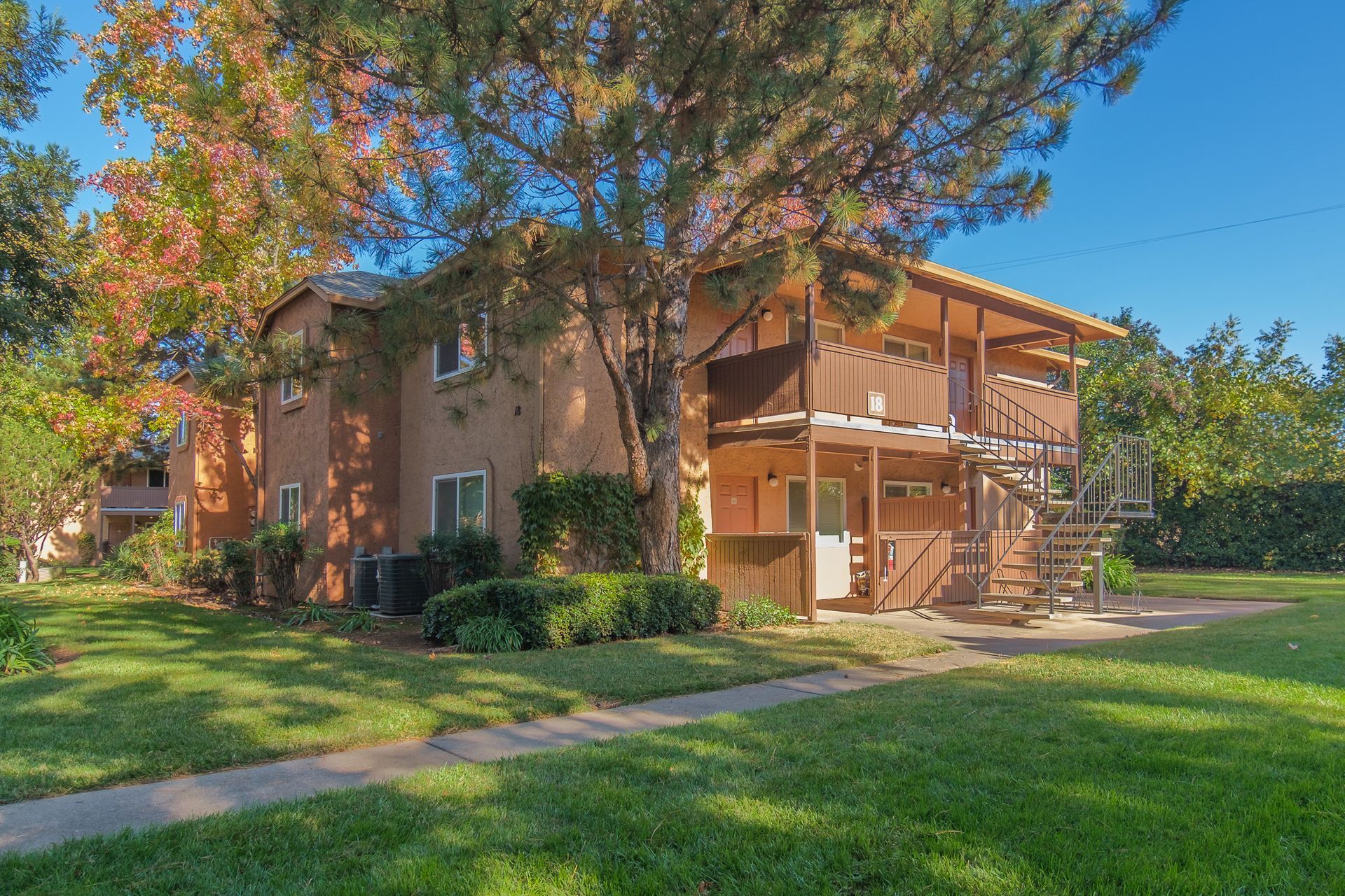 Pine Tree Apartments External Building