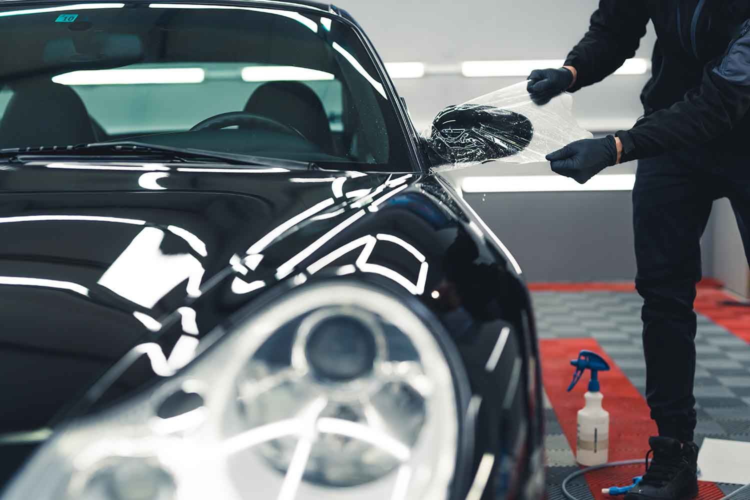 Escondido Porsche paint protection film