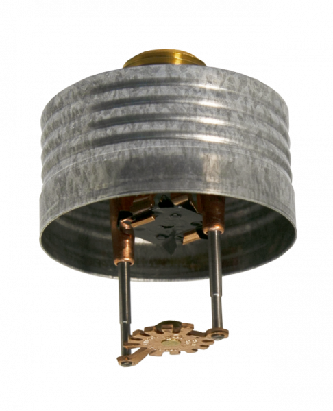 A close up of a metal object on a white background