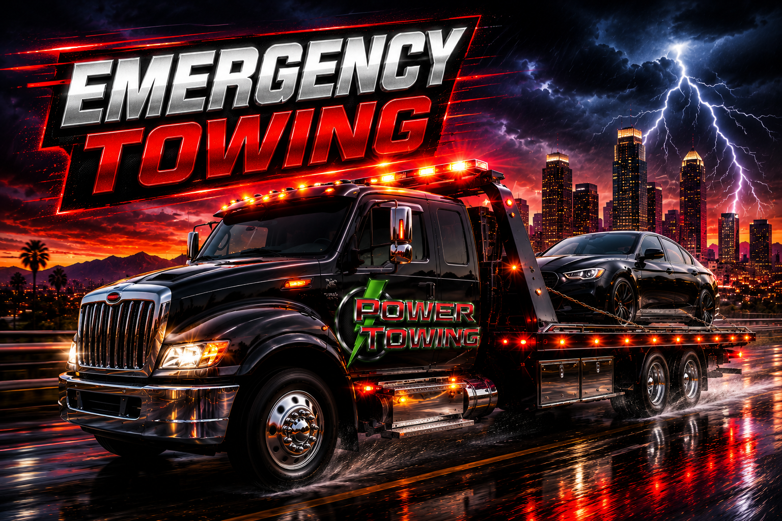 Emergency towing in Phoenix, AZ