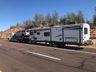 travel trailer towing service