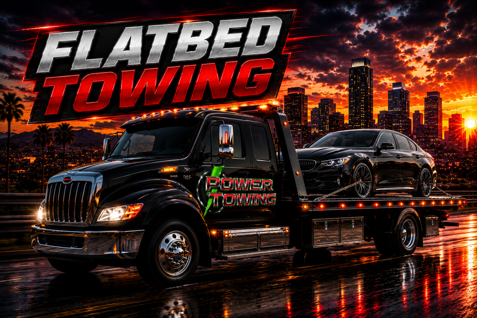 Flatbed towing in Phoenix, AZ