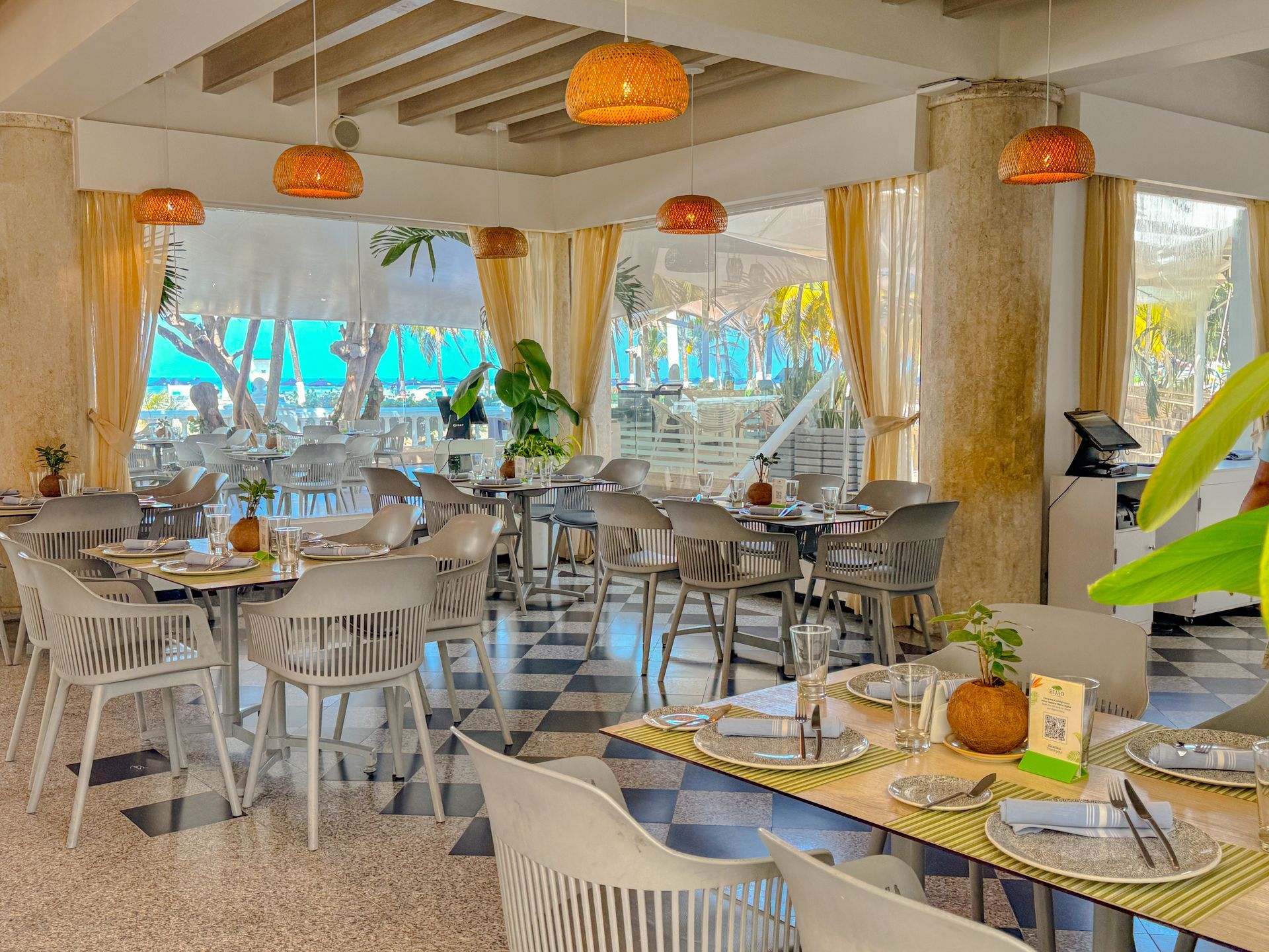 Restaurante Hotel Las Américas: casa de playa - Bijao