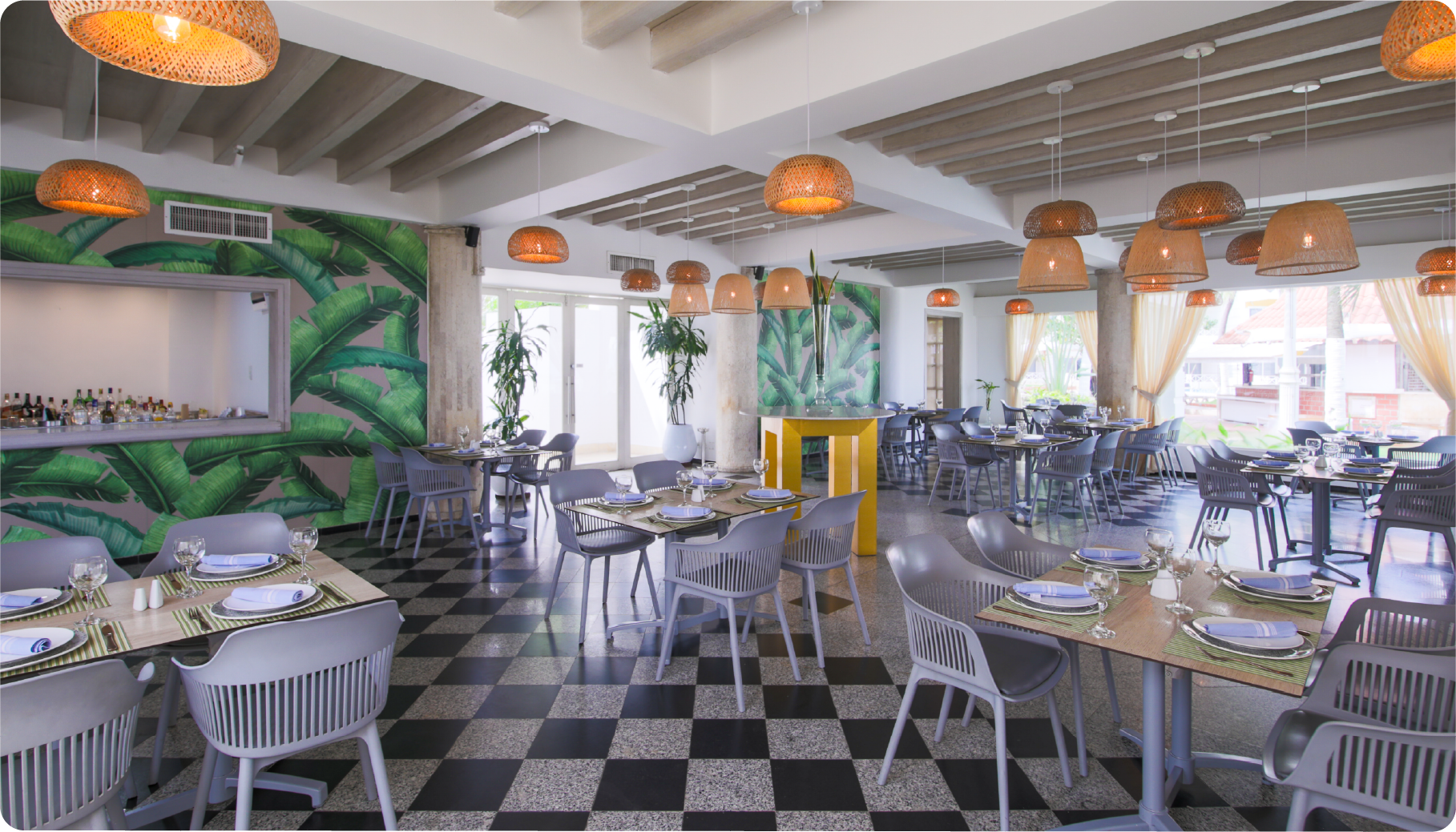Hotel Las Américas Cartagena de indias Colombia - Las Américas Hotels Group - Restaurantes
