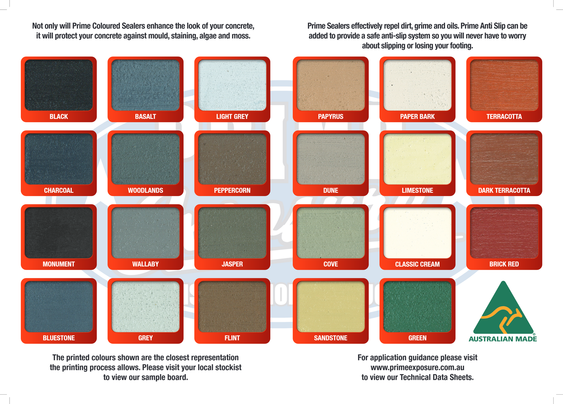 Quality Pattern & Colour Charts | Clyde North, VIC | MCS