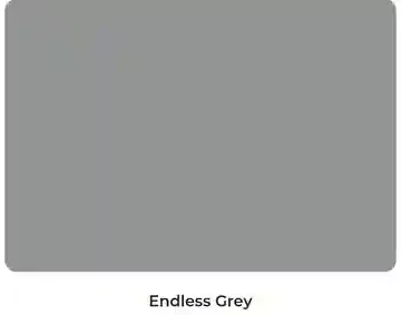 A picture of a gray background with the words `` endless grey '' written on it.