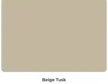 A picture of a beige tusk paint swatch.
