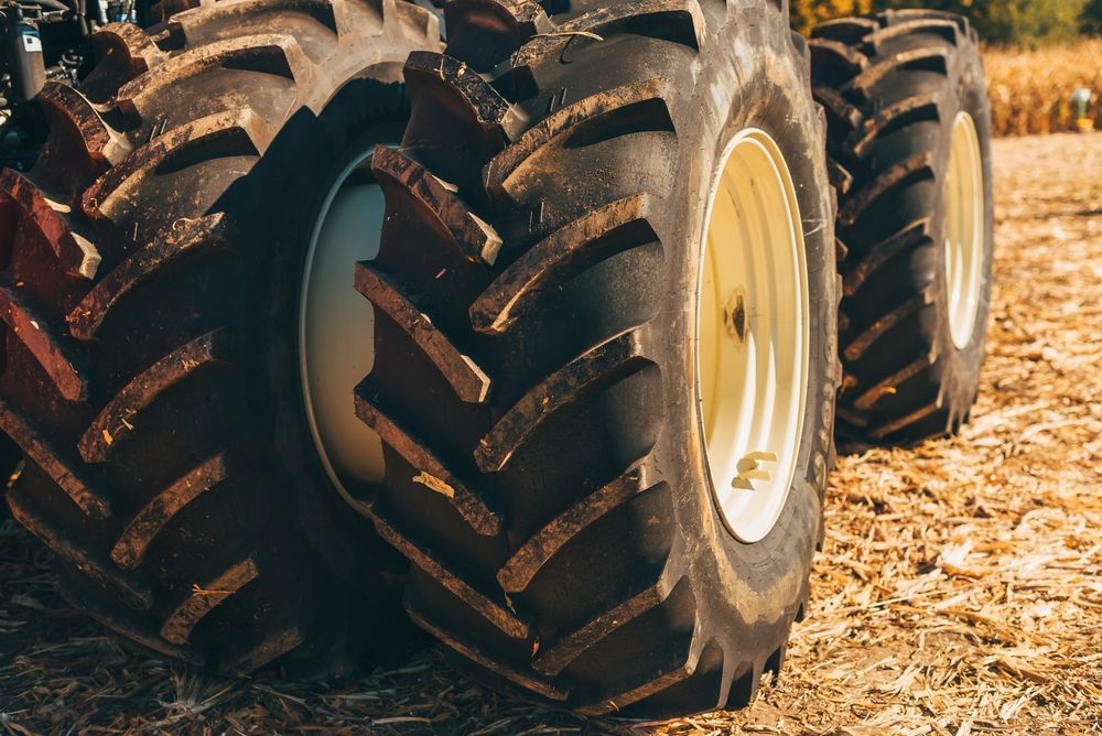 Close-Up Photo Of Tractor Tires — Ballina Tyrepro in Ballina, NSW