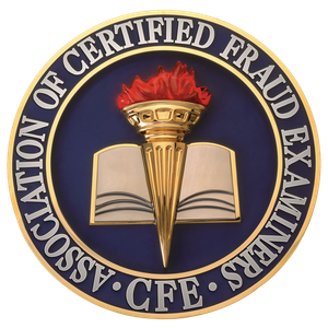 the logo for the association of certified fraud examiners