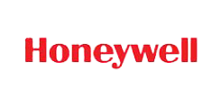 Honeywell logo in red text on a white background