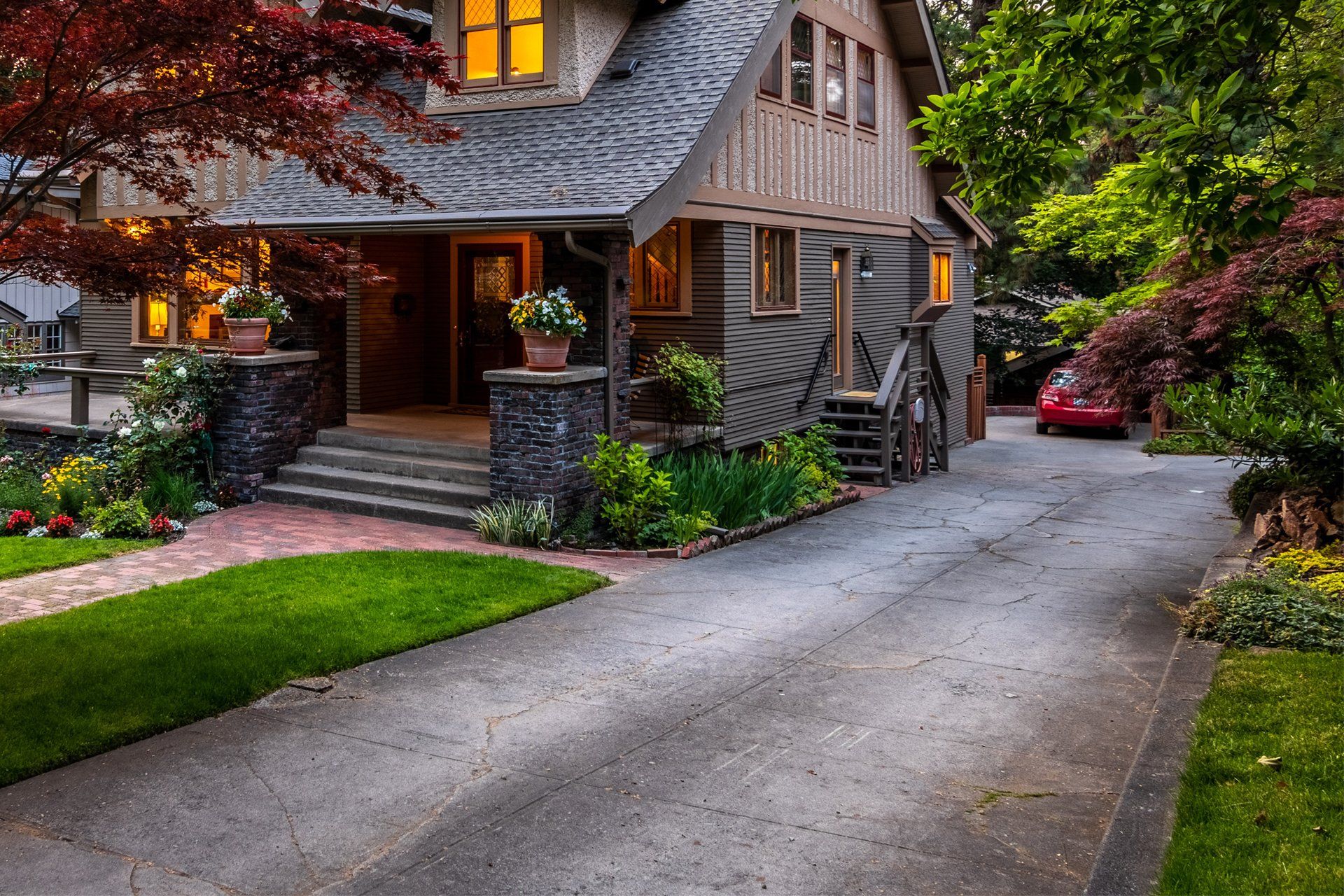 house driveway