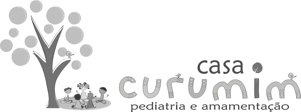 Logo da casa curumin pediatria e amamentacao