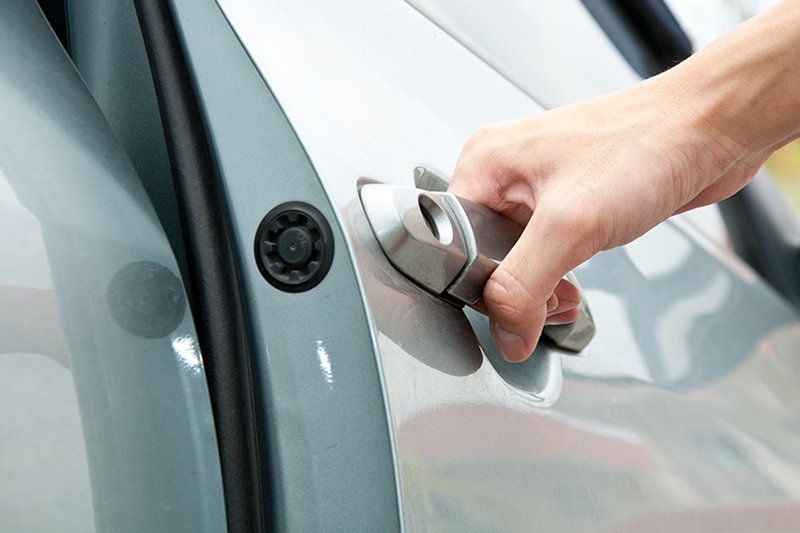 Person Opening The Car Door