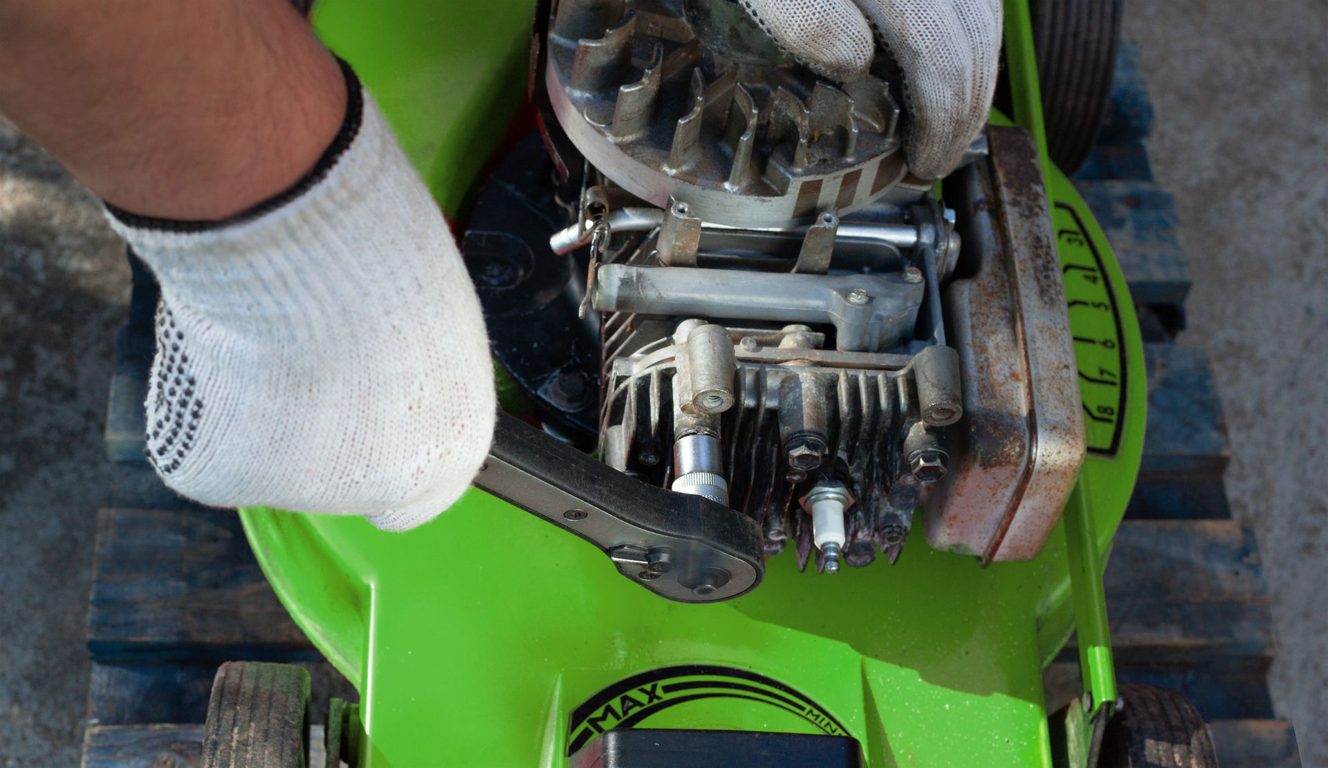 Repairing Mower - Shrewsbury, PA - Southern York Turf & Tractor Inc