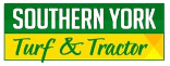 The logo for southern york turf and tractor