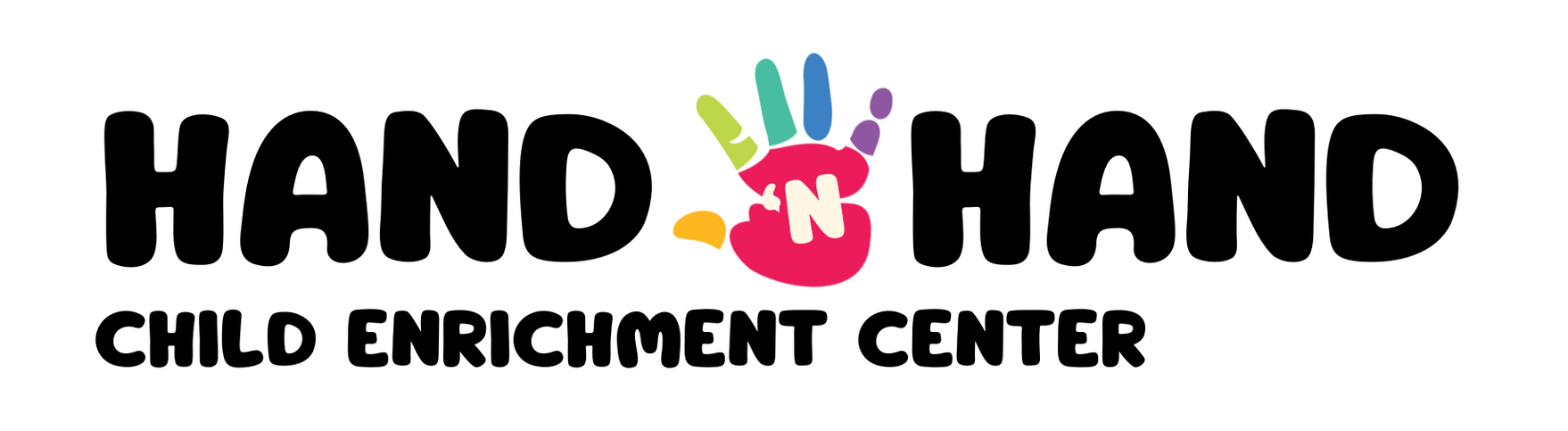 The logo for the hand n hand child enrichment center