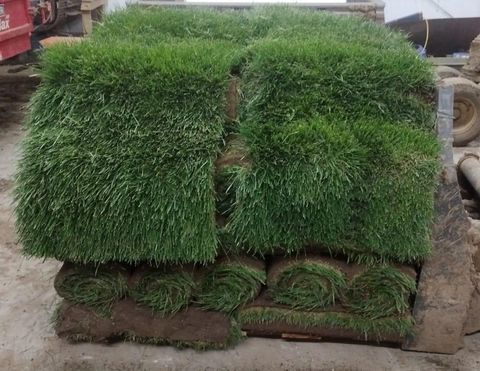 House Front — Tulsa, OK — Tulsa Sod & Mulch
