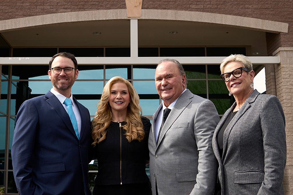 Team of certified financial advisors at veteran-owned firm