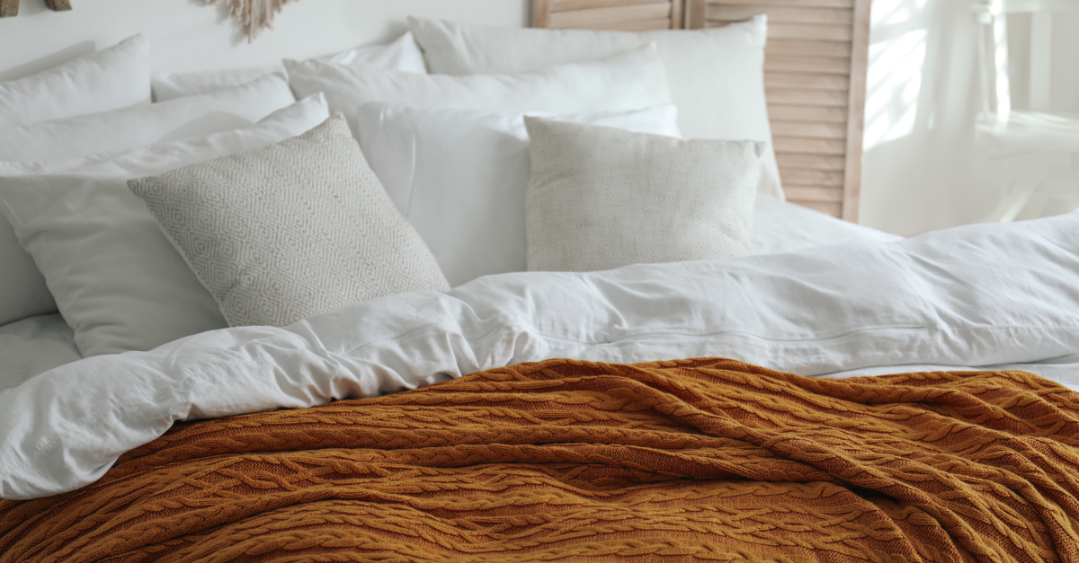 warm cosy bed