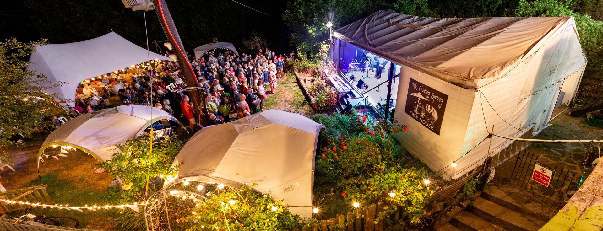 Gigs in the Garden at The Flowing Spring