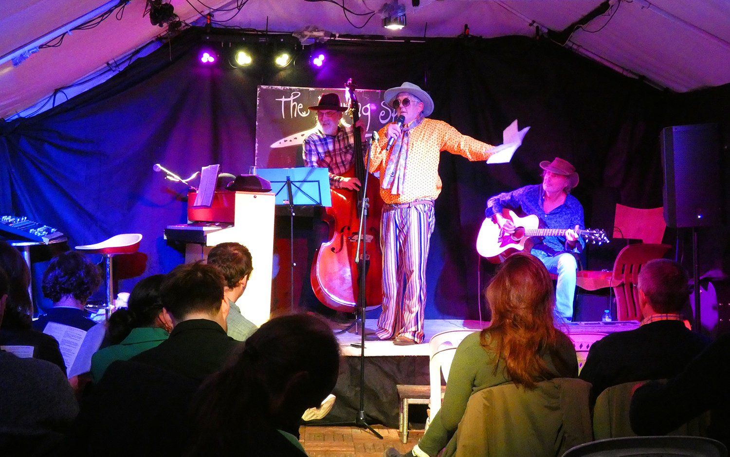 Sing-along-a-Nick on the Smaller Stage at The Flowing Spring