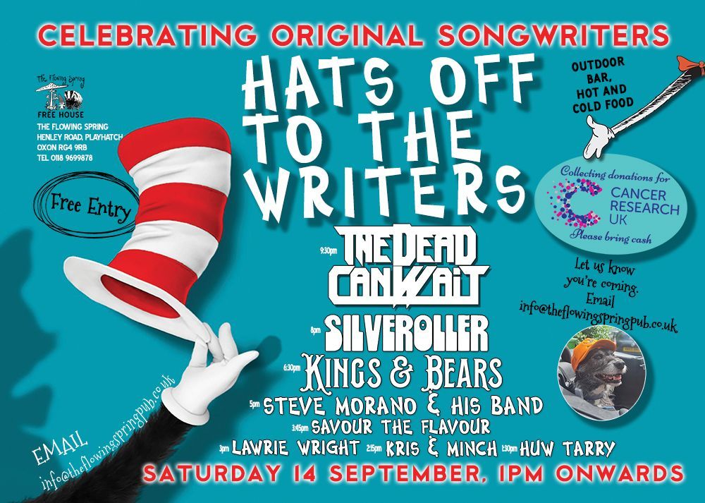 Hats Off To The Writers All Day Festival