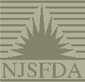 NJSFDA logo with a sunburst over water and the letters “NJSFDA” below