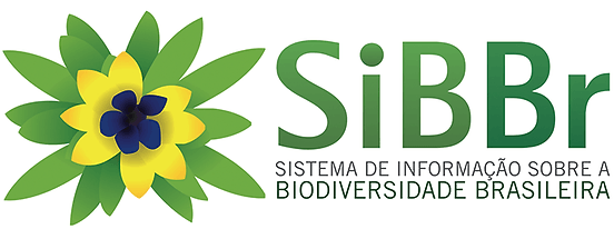 O logotipo da sibbr tem uma flor amarela e azul
