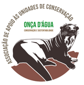 Um logotipo para uma empresa chamada onça d'água