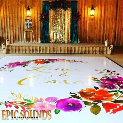 dancefloor wrap ruckersville va