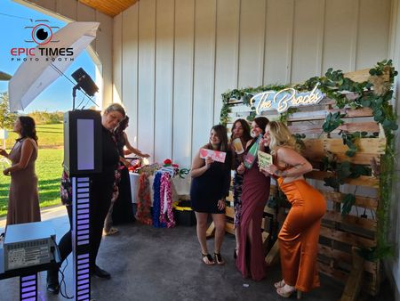 open concept photo booth