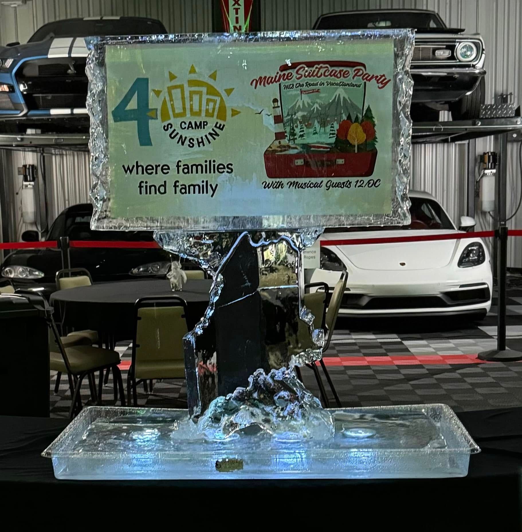 A sign that says where families find family on it