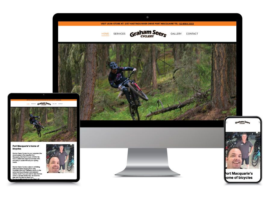 Website Design in Port Macquarie, tel 0400 444 247