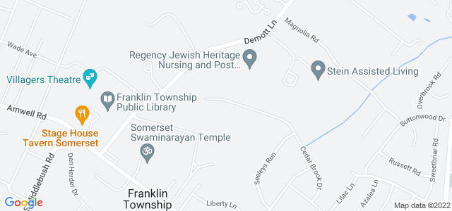 Map of business location