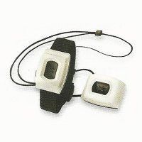 It looks like a watch with a remote control attached to it.