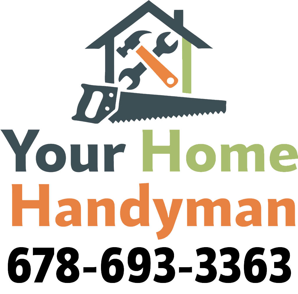 Your Home Handyman logo with house, tools, and phone number 678-693-3363