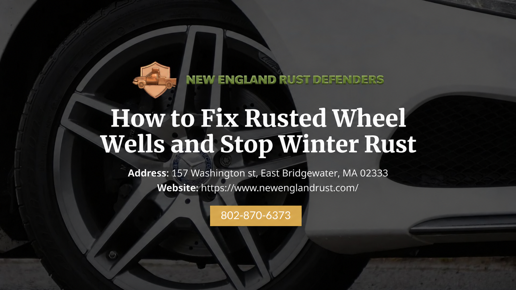 How To Fix Rusted Wheel Wells