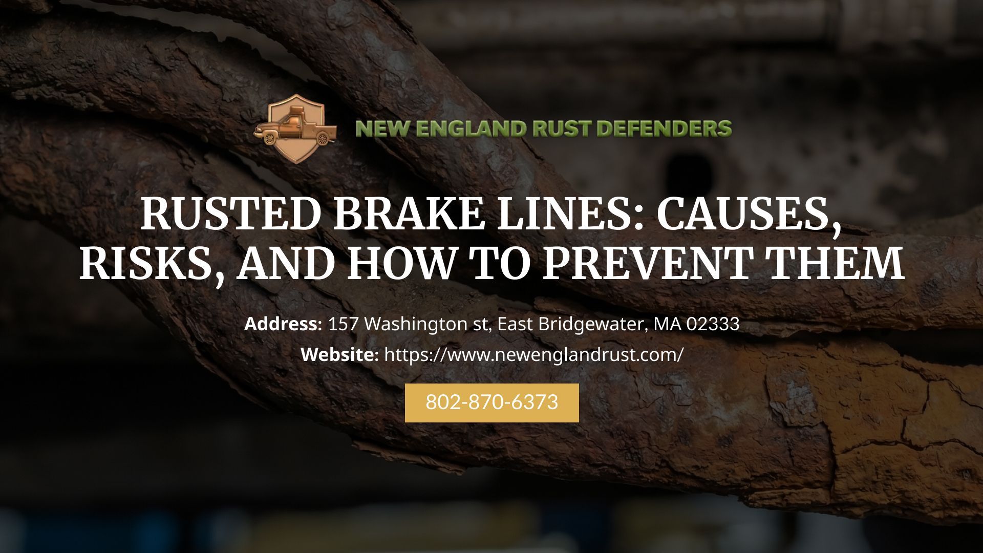 rusted brake lines